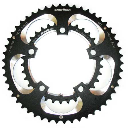 SHURIKEN CHAINBLADES 50/34 B/SL (image for) SHURIKEN CHAINBLADES 50/34 B/SL