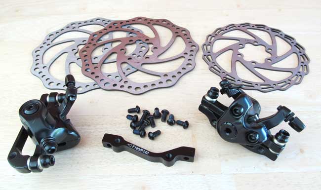 MECHANICAL DISC BRAKE PACKAGE (image for) MECHANICAL DISC BRAKE PACKAGE