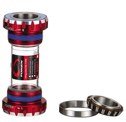 MTB BOTTOM BRACKET TRB red (image for) MTB BOTTOM BRACKET TRB red