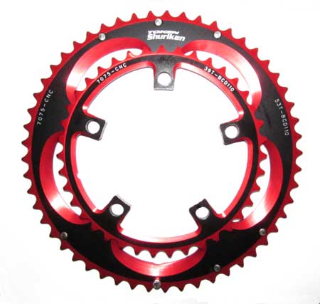 SHURIKEN CHAINBLADES 53/39/110 B/R (image for) SHURIKEN CHAINBLADES 53/39/110 B/R