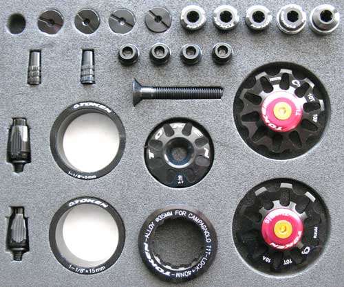 ROAD CUSTOM PARTS KIT black (image for) ROAD CUSTOM PARTS KIT black