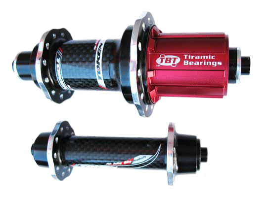 CARBON ALLOY HUBSET ROAD 520 black (image for) CARBON ALLOY HUBSET ROAD 520 black