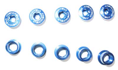 BOLT/NUT SET blue S (image for) BOLT/NUT SET blue S