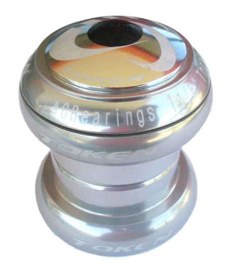 ALLOY 1 1/8" THREADLESS HEADSET silver (image for) ALLOY 1 1/8" THREADLESS HEADSET silver