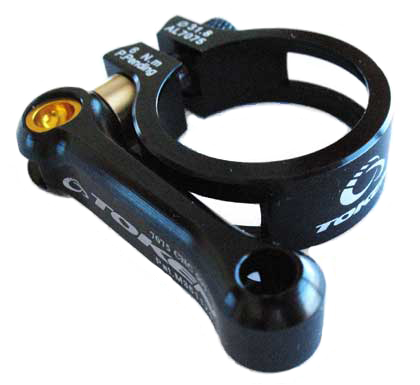 MTB SEAT CLAMP 31.8 black (image for) MTB SEAT CLAMP 31.8 black