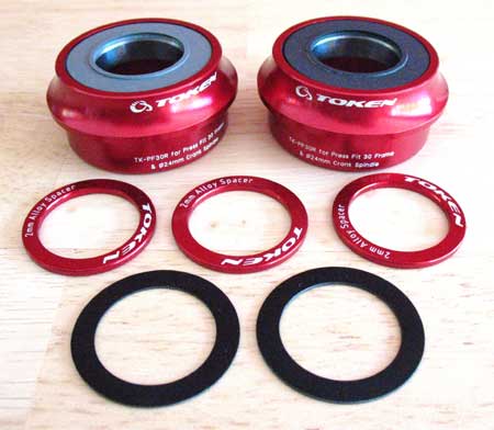 PRESS FIT BB30/24 red (image for) PRESS FIT BB30/24 red