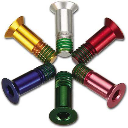 ALLOY PULLEY BOLTS pink (image for) ALLOY PULLEY BOLTS pink
