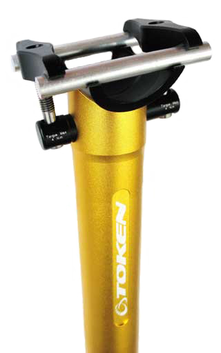 PYRO SEAT POST 31.6 gold (image for) PYRO SEAT POST 31.6 gold