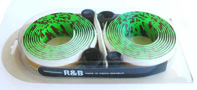 R&B HANDLEBAR TAPE green/dark red
