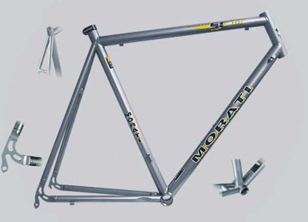 MORATI TITANIUM ROAD FRAME 54cm (image for) MORATI TITANIUM ROAD FRAME 54cm