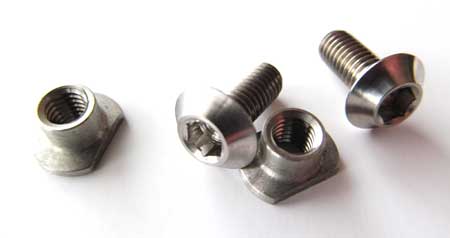 BRAKE PAD TI BOLT NUT SET (image for) BRAKE PAD TI BOLT NUT SET