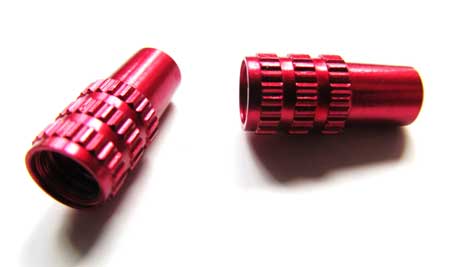 VALVE CAPS red (image for) VALVE CAPS red
