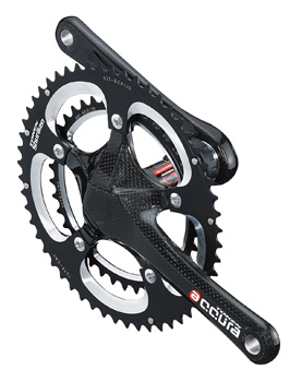 ACCURA CARBON CRANKSET 175 B/SL (image for) ACCURA CARBON CRANKSET 175 B/SL